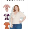 McCall's Sewing Pattern Misses' Tops (PDF)