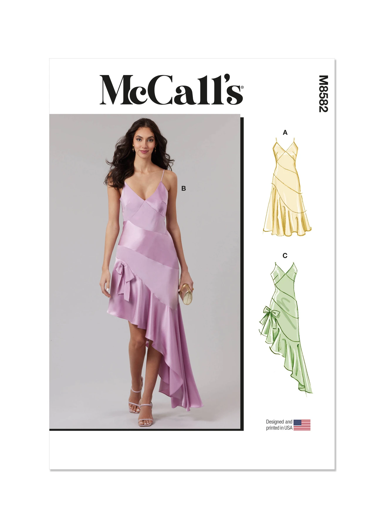 McCall's Sewing Pattern Misses' Dress in Two Lengths (PDF) 1 McCall's Sewing Pattern Misses' Dress in Two Lengths (PDF)