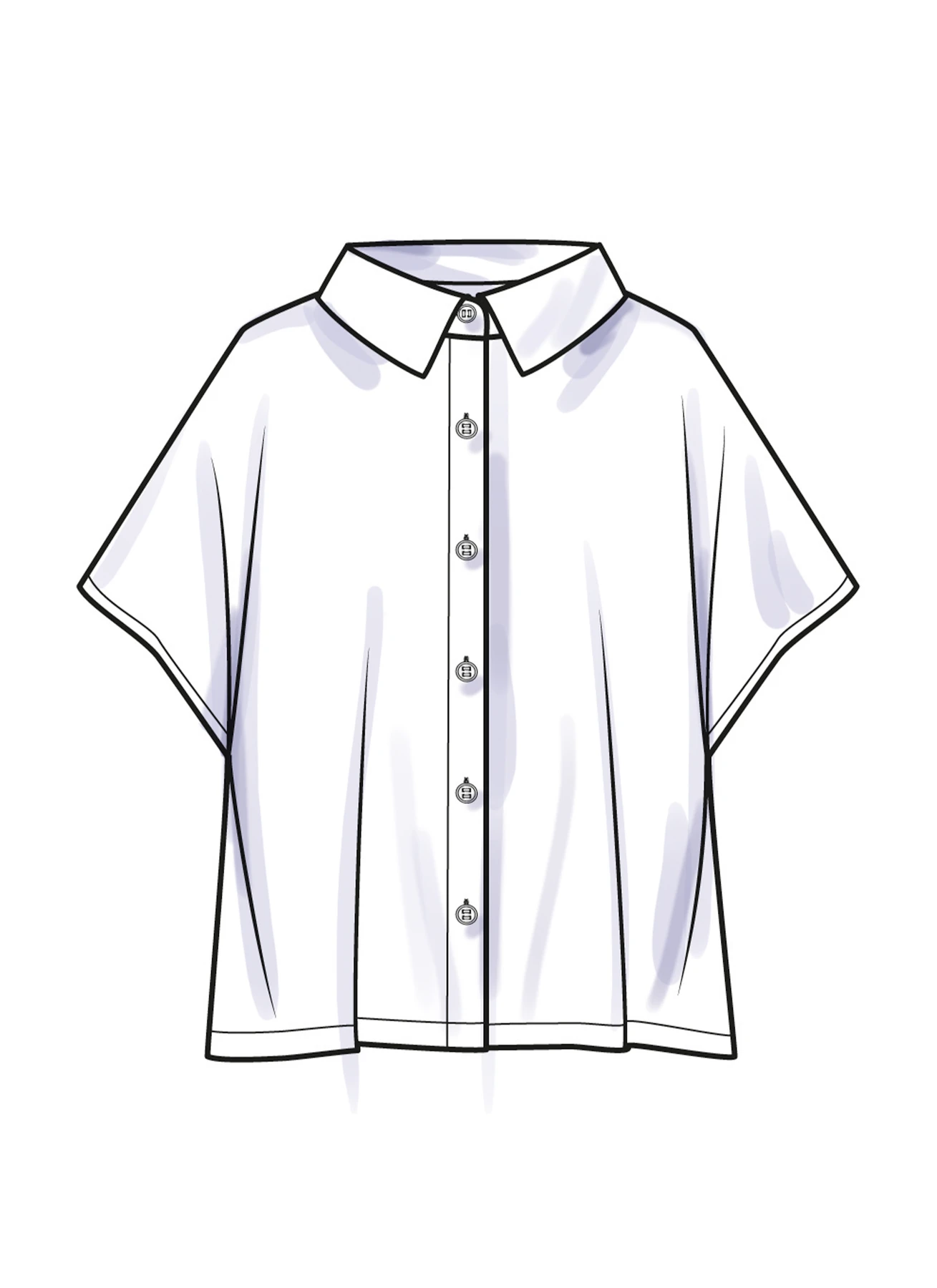 Simplicity Sewing Pattern Misses' Shirts (PDF) 3 Simplicity Sewing Pattern Misses' Shirts (PDF)