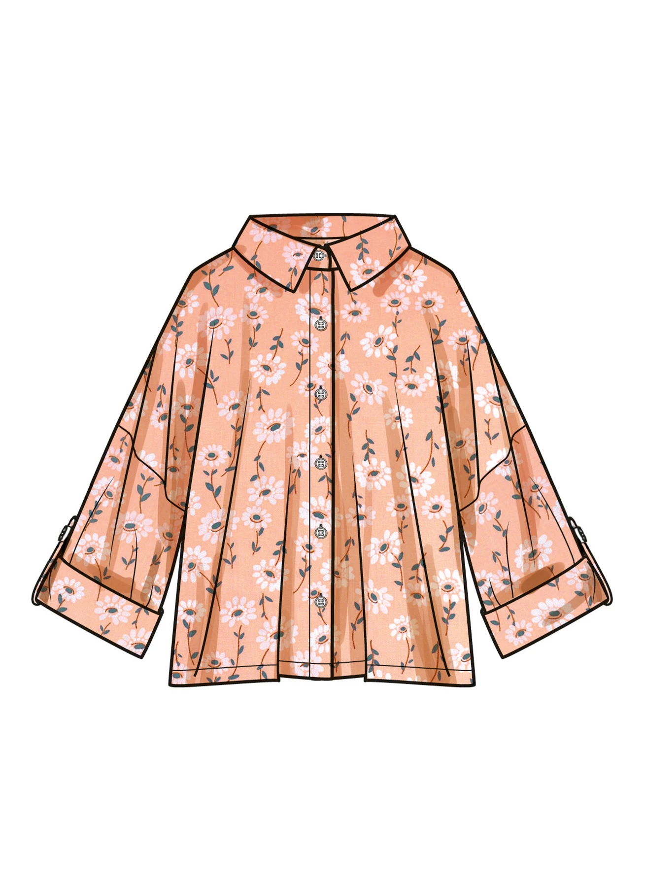 Simplicity Sewing Pattern Misses' Shirts (PDF) 4 Simplicity Sewing Pattern Misses' Shirts (PDF)