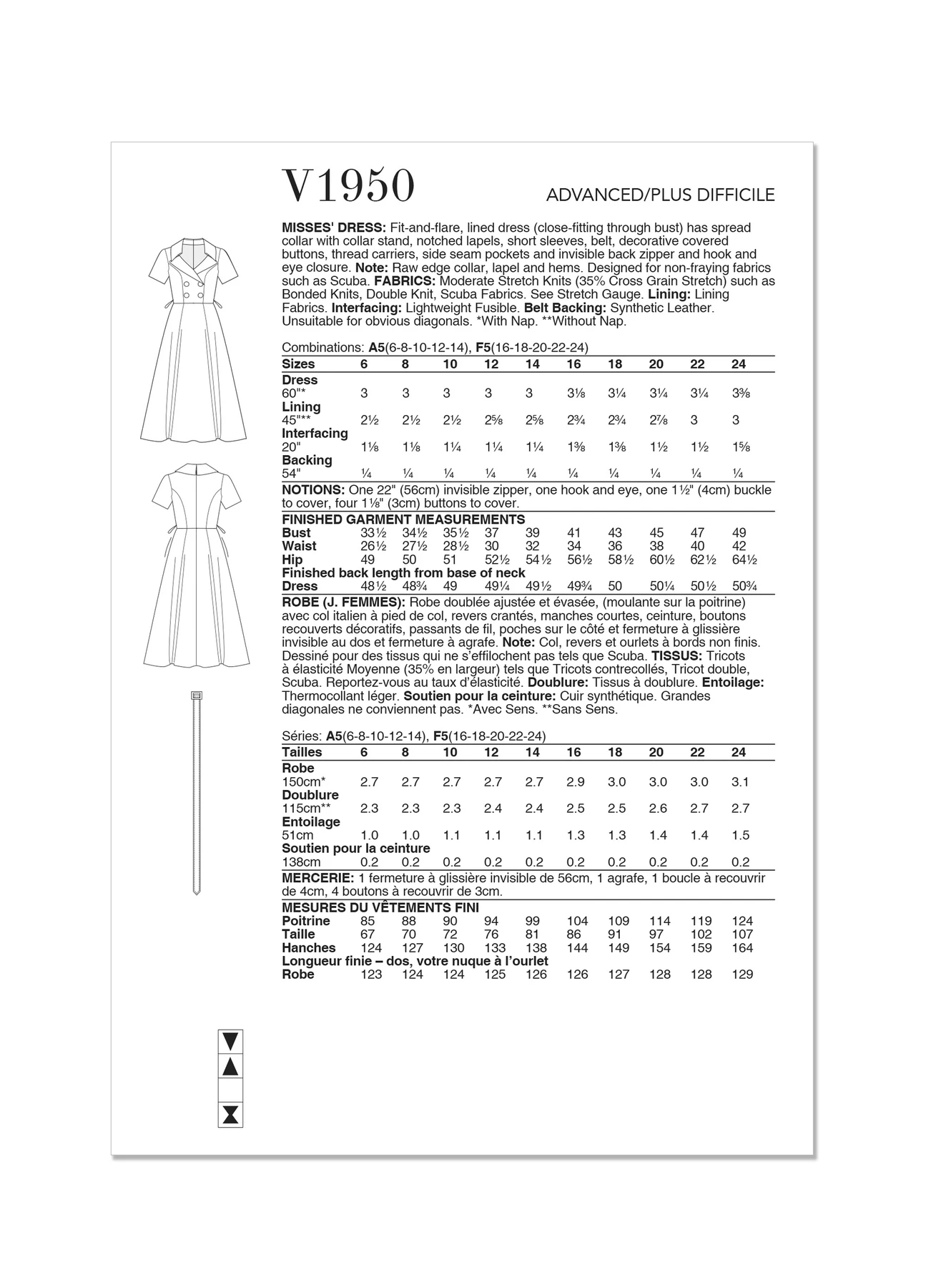 Vogue Patterns Misses' Dress by Badgley Mischka 4 Vogue Patterns Misses' Dress by Badgley Mischka