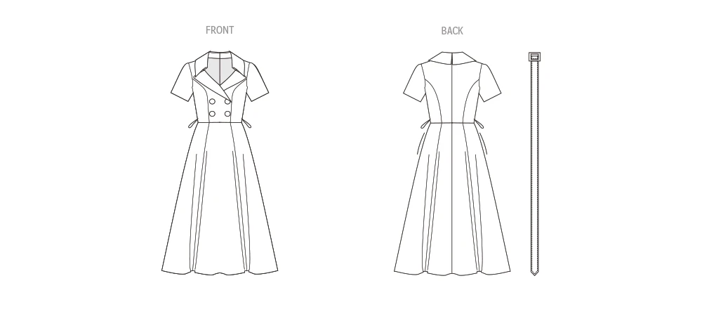 Vogue Patterns Misses' Dress by Badgley Mischka 5 Vogue Patterns Misses' Dress by Badgley Mischka