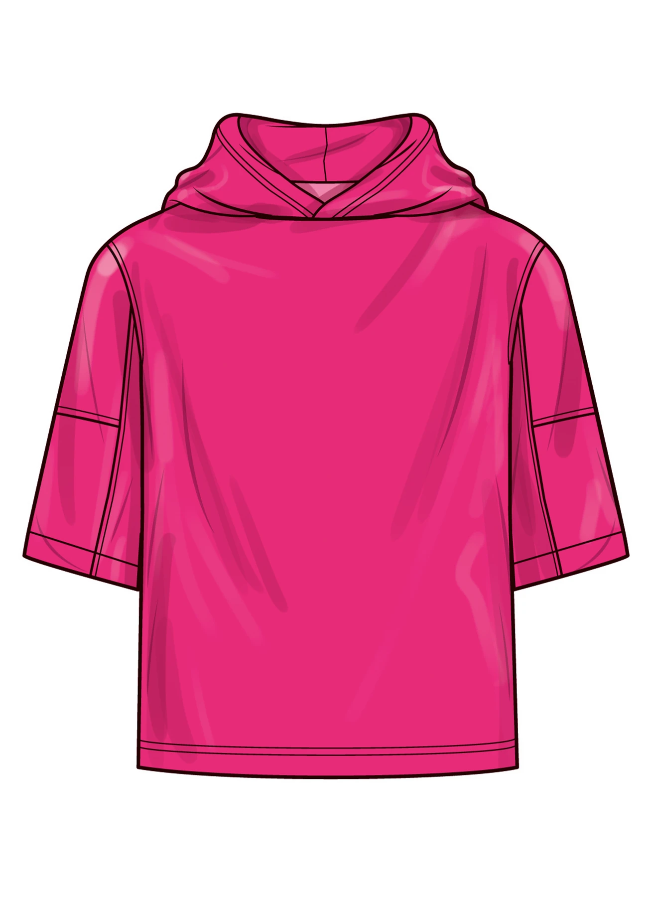Simplicity Sewing Pattern Unisex Hoodies (PDF) 3 Simplicity Sewing Pattern Unisex Hoodies (PDF)