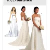 Butterick Sewing Pattern Misses' Strapless Dresses with Train (PDF) 11 Butterick Sewing Pattern Misses' Strapless Dresses with Train (PDF)