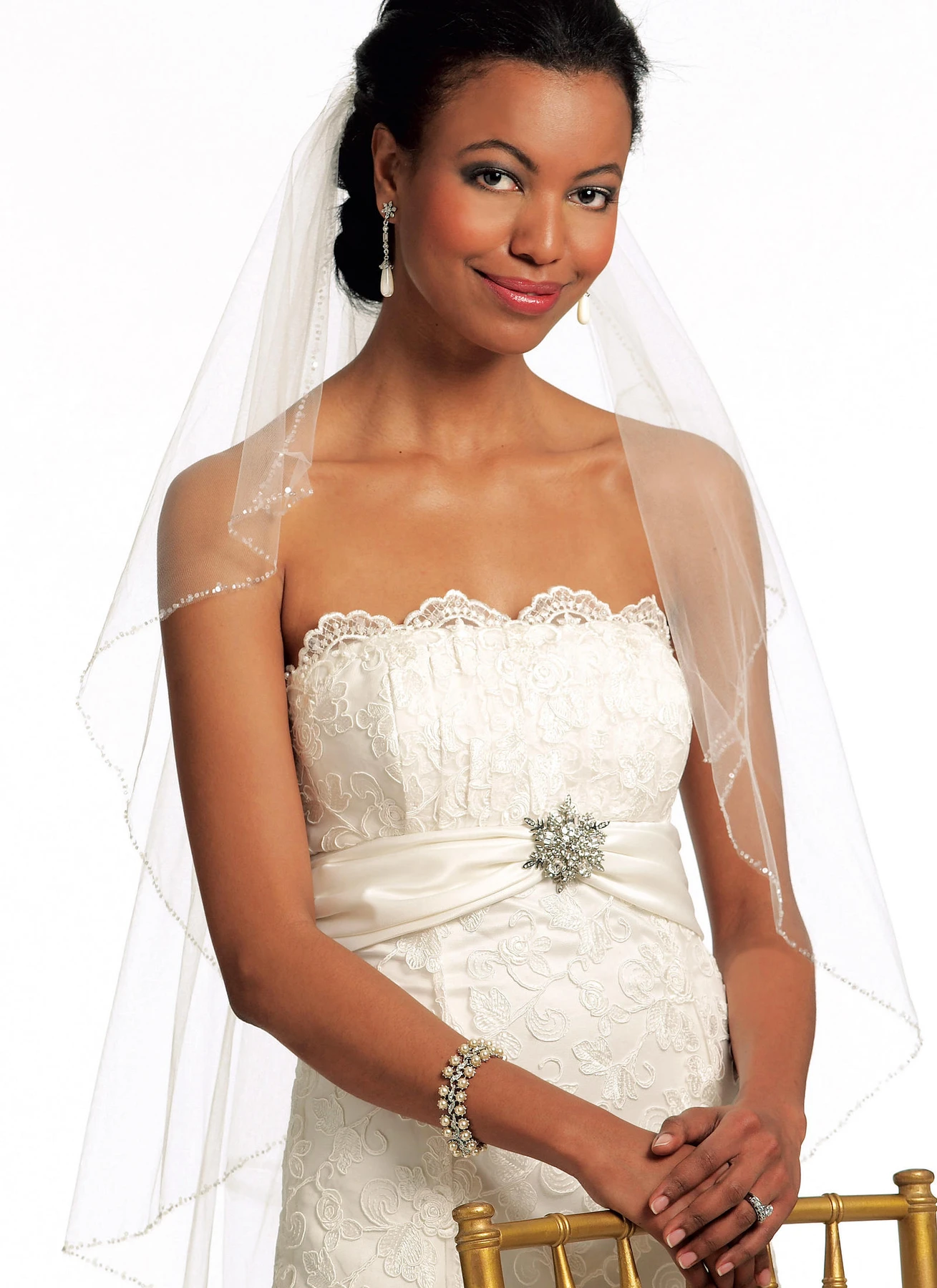 Butterick Sewing Pattern Misses' Strapless Dresses with Train (PDF) 4 Butterick Sewing Pattern Misses' Strapless Dresses with Train (PDF)