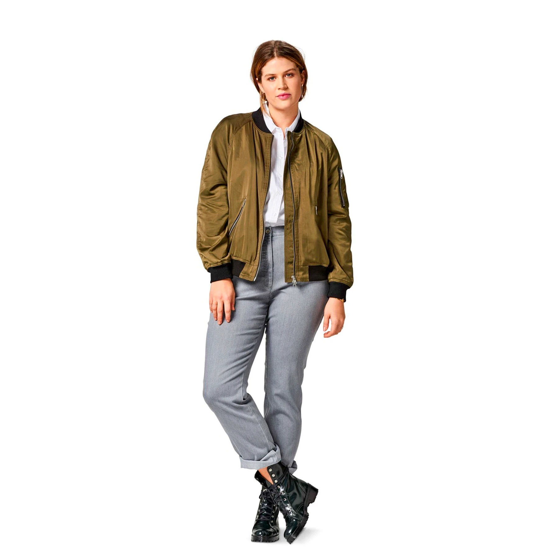 Burda Style Sewing Pattern Misses' Hooded Jacket 2 Burda Style Sewing Pattern Misses' Hooded Jacket