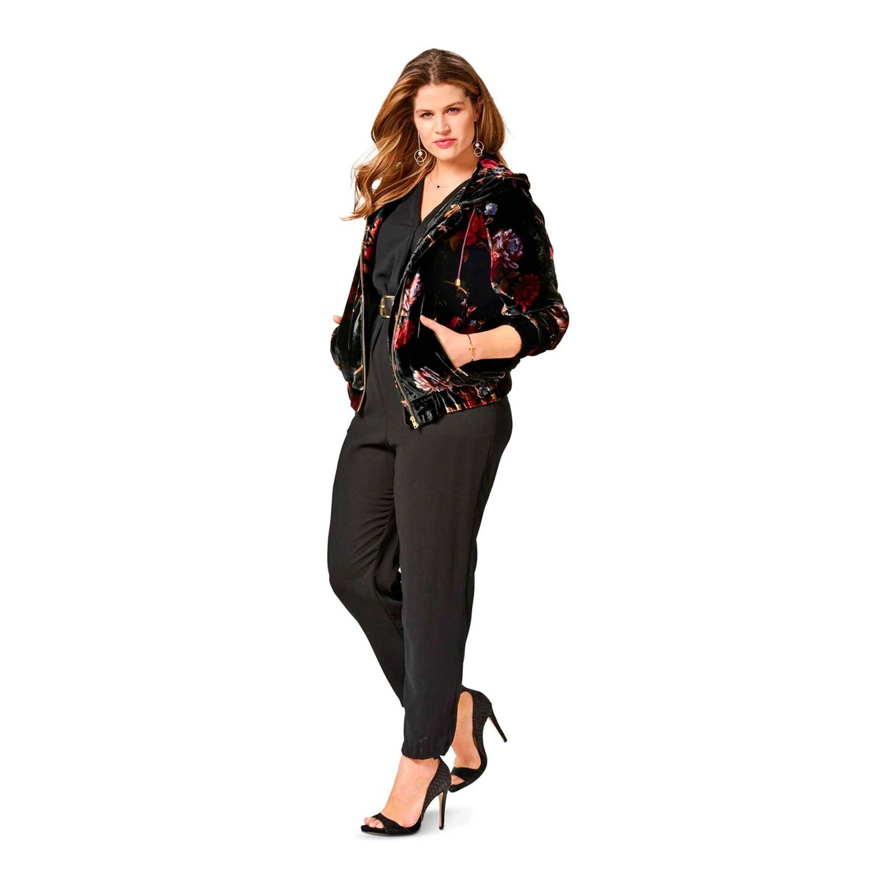 Burda Style Sewing Pattern Misses' Hooded Jacket 3 Burda Style Sewing Pattern Misses' Hooded Jacket