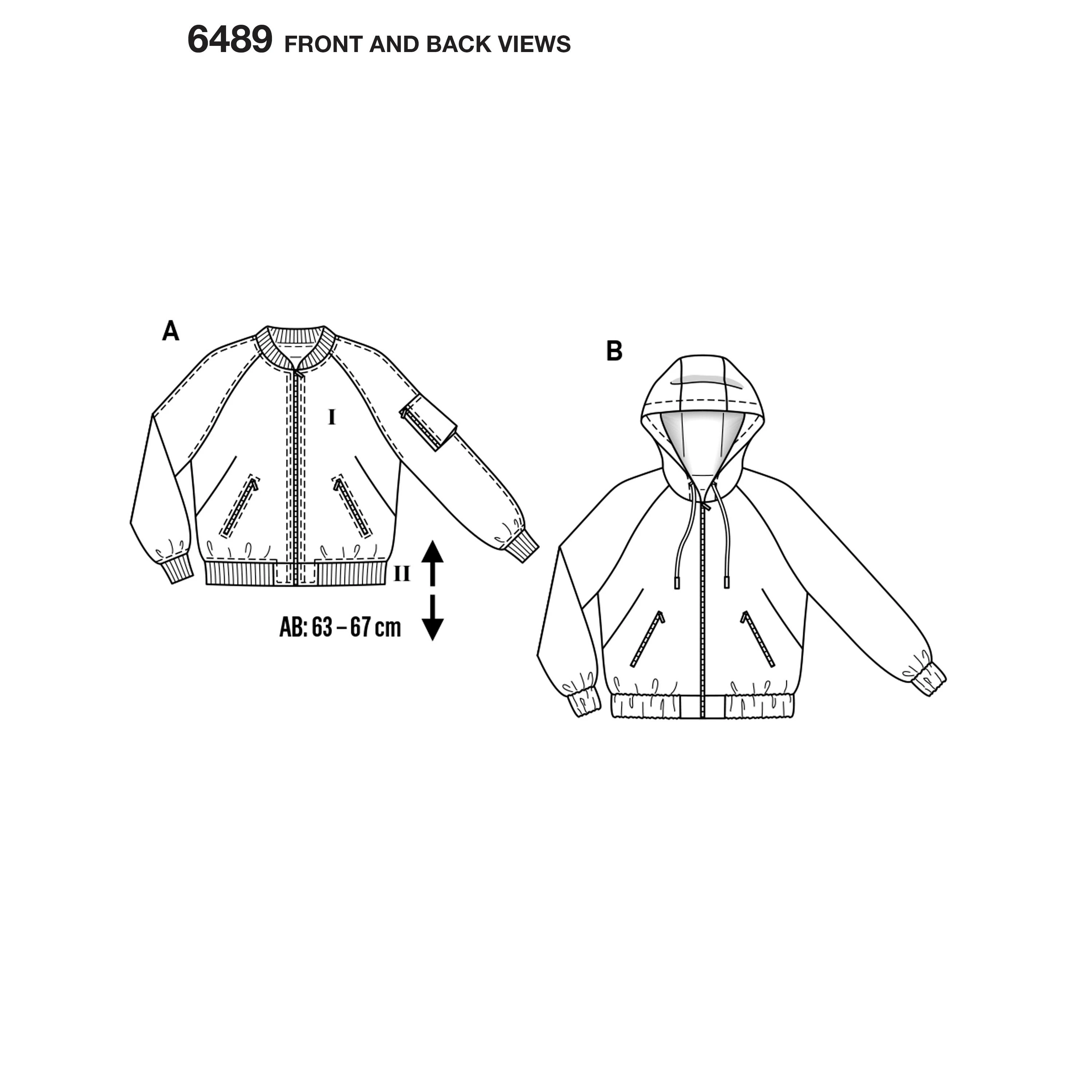 Burda Style Sewing Pattern Misses' Hooded Jacket 5 Burda Style Sewing Pattern Misses' Hooded Jacket