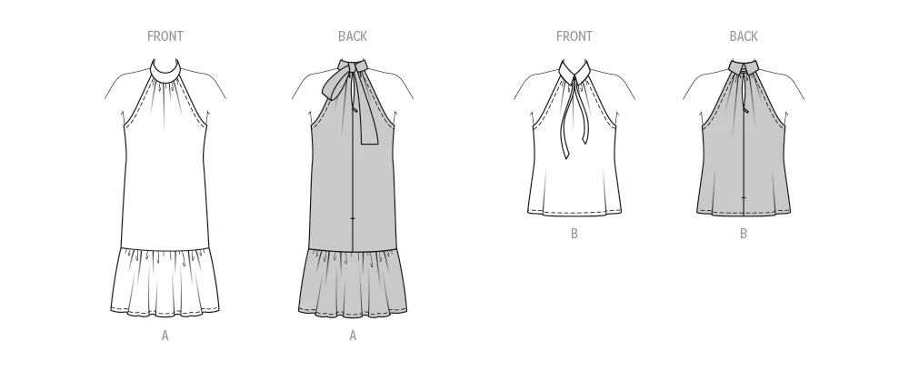 Burda Style Sewing Pattern 5737 Misses' Dress & T-Shirt 10 Burda Style Sewing Pattern 5737 Misses' Dress & T-Shirt