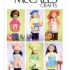 McCall's Sewing Pattern Hobby Outfits and Cat for 18" Doll (PDF) 8 McCall's Sewing Pattern Hobby Outfits and Cat for 18" Doll (PDF)