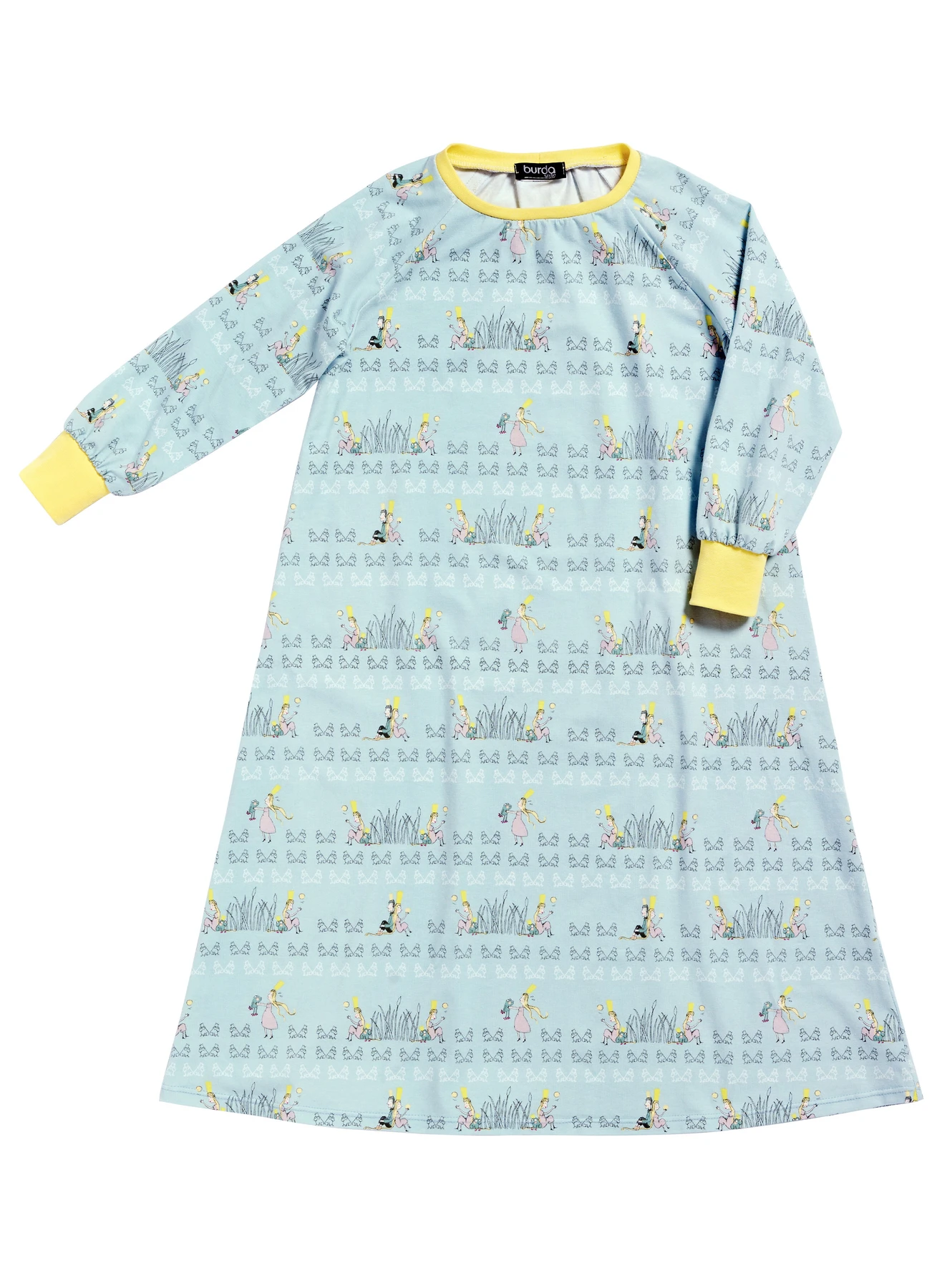Burda Style Sewing Pattern 9218 Children's Sleepwear 6 Burda Style Sewing Pattern 9218 Children's Sleepwear