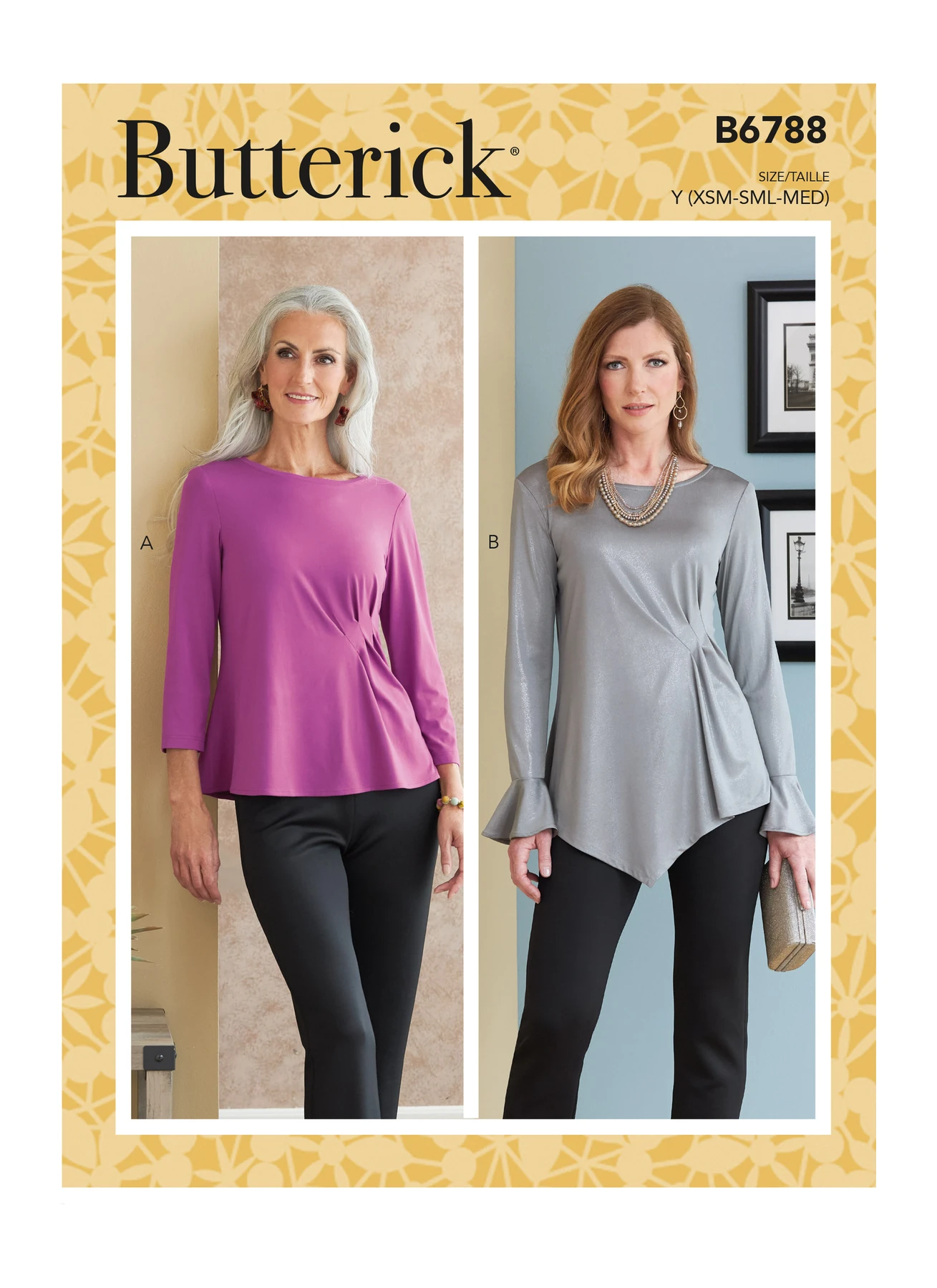 Butterick Sewing Pattern Misses' Top (PDF) 1 Butterick Sewing Pattern Misses' Top (PDF)
