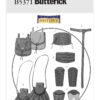 Butterick Sewing Pattern Wrist Bracers, Corset, Belt and Pouches 18 Butterick Sewing Pattern Wrist Bracers, Corset, Belt and Pouches