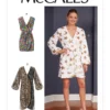 McCall's Sewing Pattern Misses' Dresses & Belt (PDF)