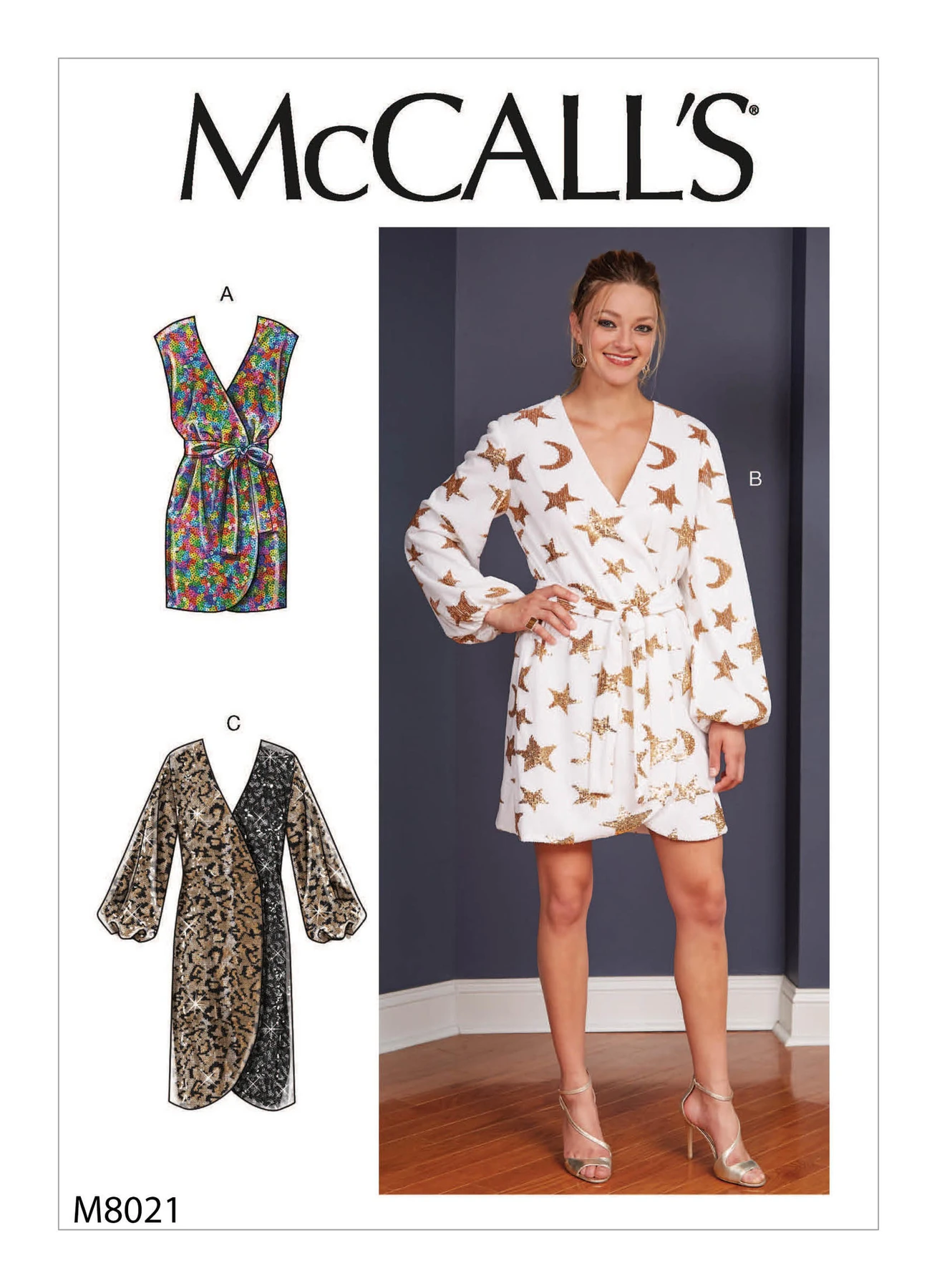 McCall's Sewing Pattern Misses' Dresses & Belt (PDF) 1 McCall's Sewing Pattern Misses' Dresses & Belt (PDF)