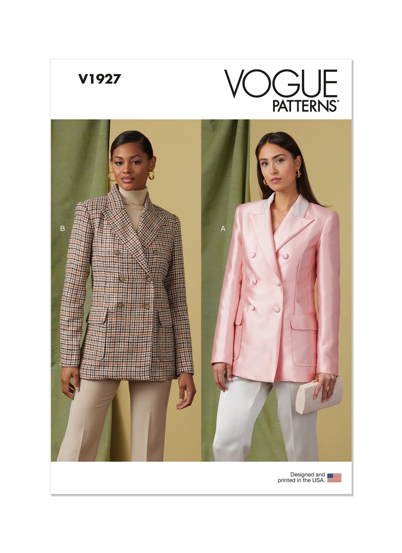 Vogue Patterns Misses' Double-Breasted Jacket 1 Vogue Patterns Misses' Double-Breasted Jacket