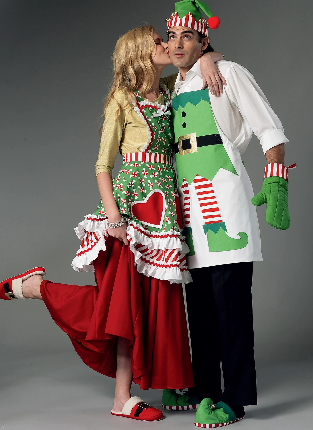 McCall's Sewing Pattern Holiday Aprons, Oven Mitts, Hat, Slippers, and Table Leg Decorations (PDF) 9 McCall's Sewing Pattern Holiday Aprons, Oven Mitts, Hat, Slippers, and Table Leg Decorations (PDF)