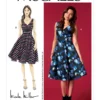 McCall's Sewing Pattern Misses' Sleeveless, V-Neck Dresses (PDF)