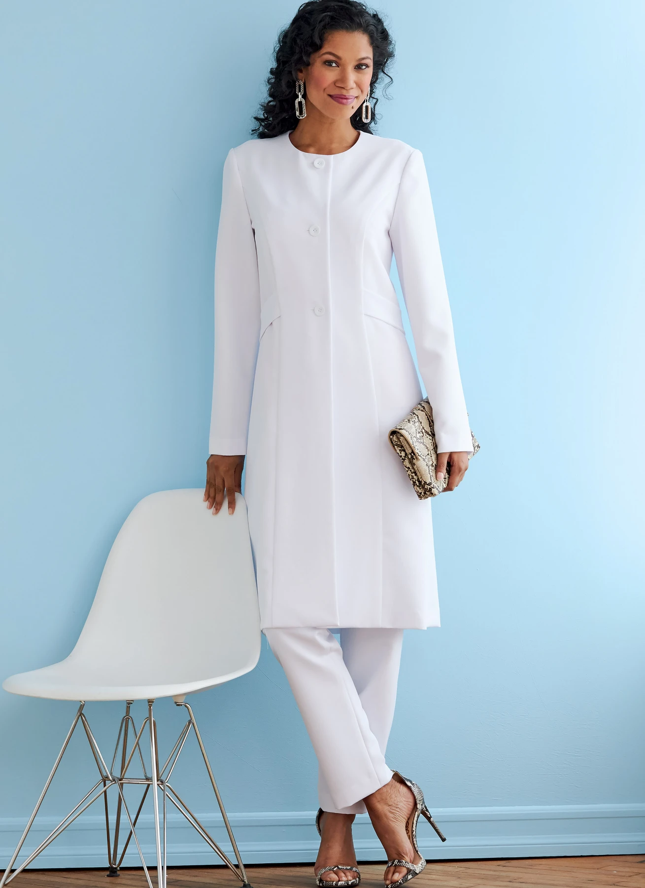 Butterick Sewing Pattern Misses' Jacket, Coat, Top & Pants 6 Butterick Sewing Pattern Misses' Jacket, Coat, Top & Pants