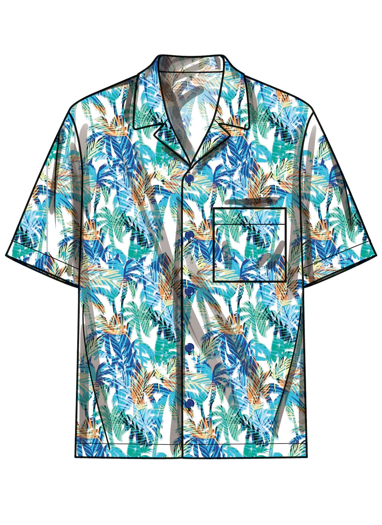 Simplicity Sewing Pattern Men's Shirts 3 Simplicity Sewing Pattern Men's Shirts