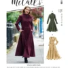McCall's Sewing Pattern Misses' Coats (PDF)