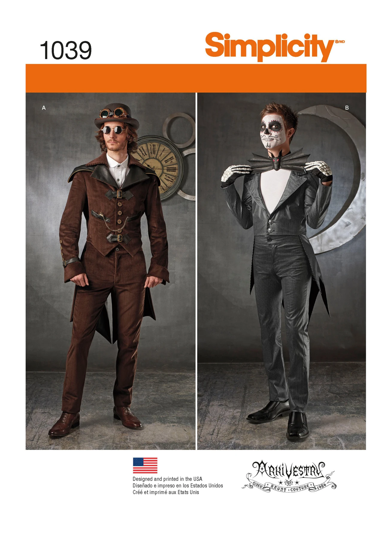 Simplicity Sewing Pattern Men's Cosplay Costumes 1 Simplicity Sewing Pattern Men's Cosplay Costumes