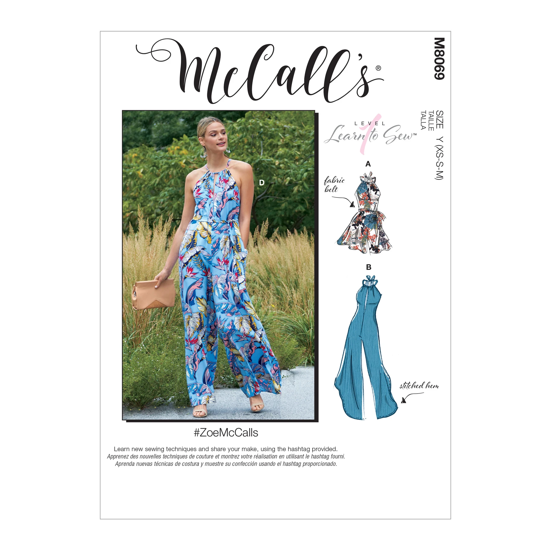 McCall's Sewing Pattern Misses' Romper, Jumpsuits and Belt (PDF) 15 McCall's Sewing Pattern Misses' Romper, Jumpsuits and Belt (PDF)