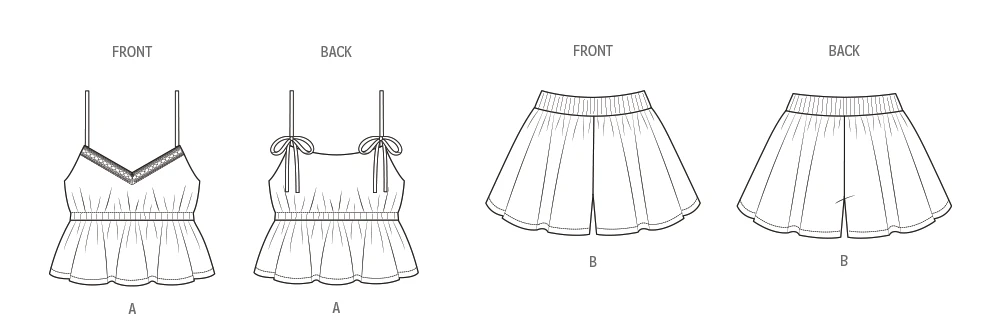 McCall's Sewing Pattern Misses' Pajama Set 7 McCall's Sewing Pattern Misses' Pajama Set