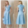 Vogue Patterns Misses' Fit and Flare Midi Shirtdress and Sash by Badgley Mischka (PDF) 17 Vogue Patterns Misses' Fit and Flare Midi Shirtdress and Sash by Badgley Mischka (PDF)