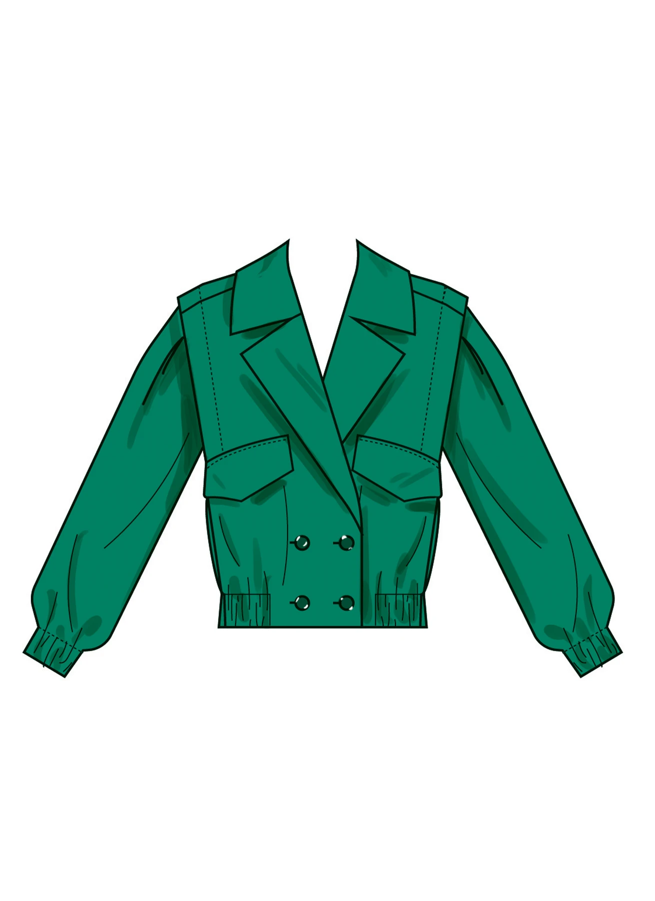 Simplicity Sewing Pattern Misses' Jacket and Pants 3 Simplicity Sewing Pattern Misses' Jacket and Pants
