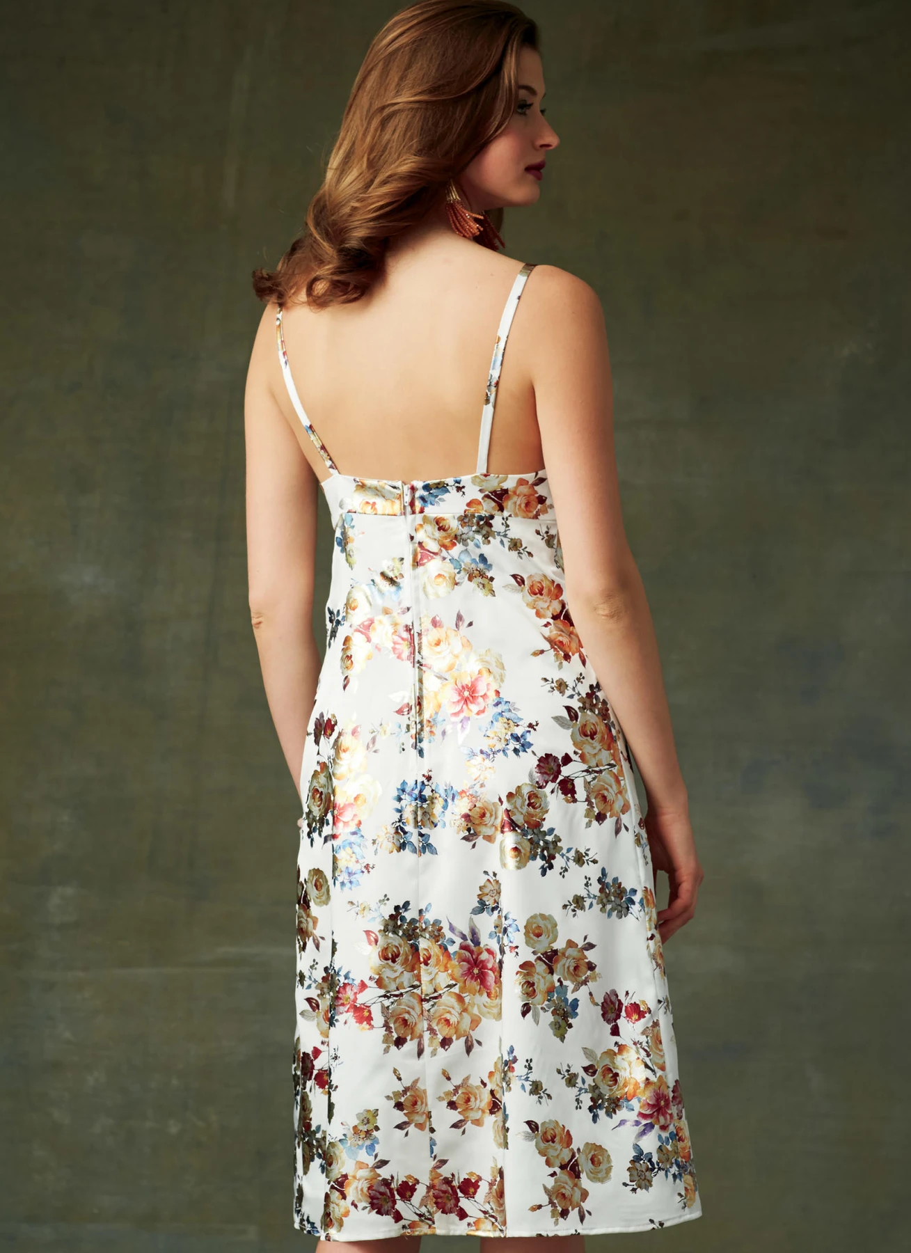 Vogue Patterns Misses' Slip-Style Dress with Back Zipper 6 Vogue Patterns Misses' Slip-Style Dress with Back Zipper