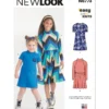 New Look Sewing Pattern Children's and Girls' Knit Dresses 23 New Look Sewing Pattern Children's and Girls' Knit Dresses