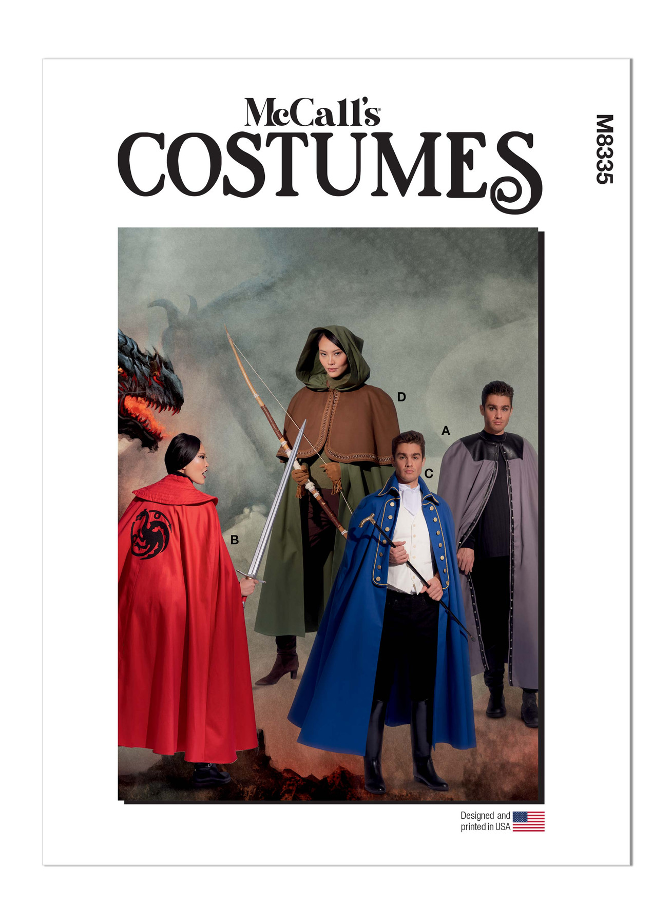 McCall's Sewing Pattern Men's and Misses' Costume Capes (PDF) 1 McCall's Sewing Pattern Men's and Misses' Costume Capes (PDF)