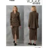 Vogue Patterns Misses' Jacket and Skirt