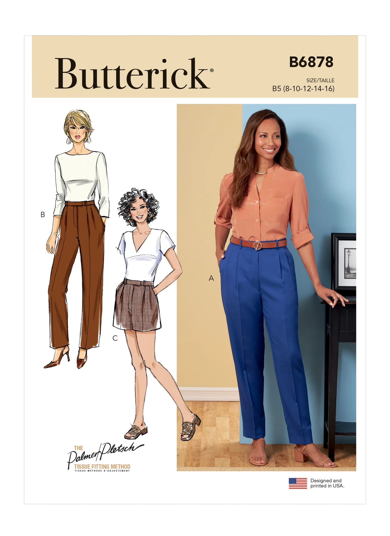 Butterick Sewing Pattern Misses' Pants and Shorts 1 Butterick Sewing Pattern Misses' Pants and Shorts