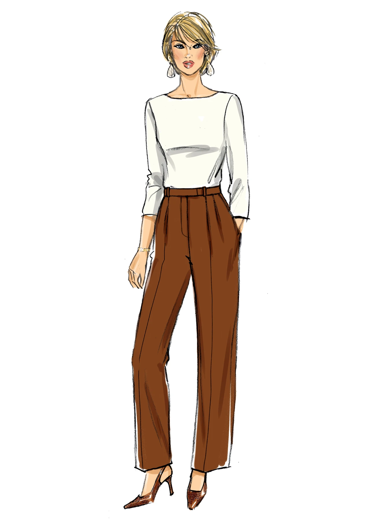 Butterick Sewing Pattern Misses' Pants and Shorts 3 Butterick Sewing Pattern Misses' Pants and Shorts