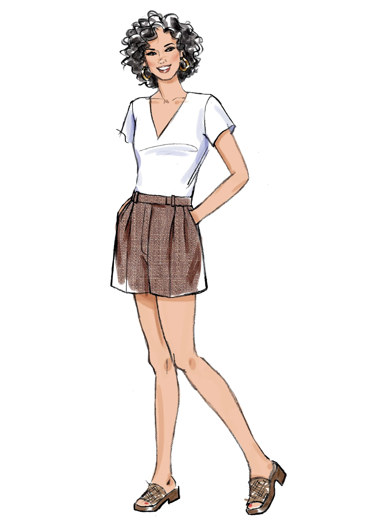 Butterick Sewing Pattern Misses' Pants and Shorts 4 Butterick Sewing Pattern Misses' Pants and Shorts