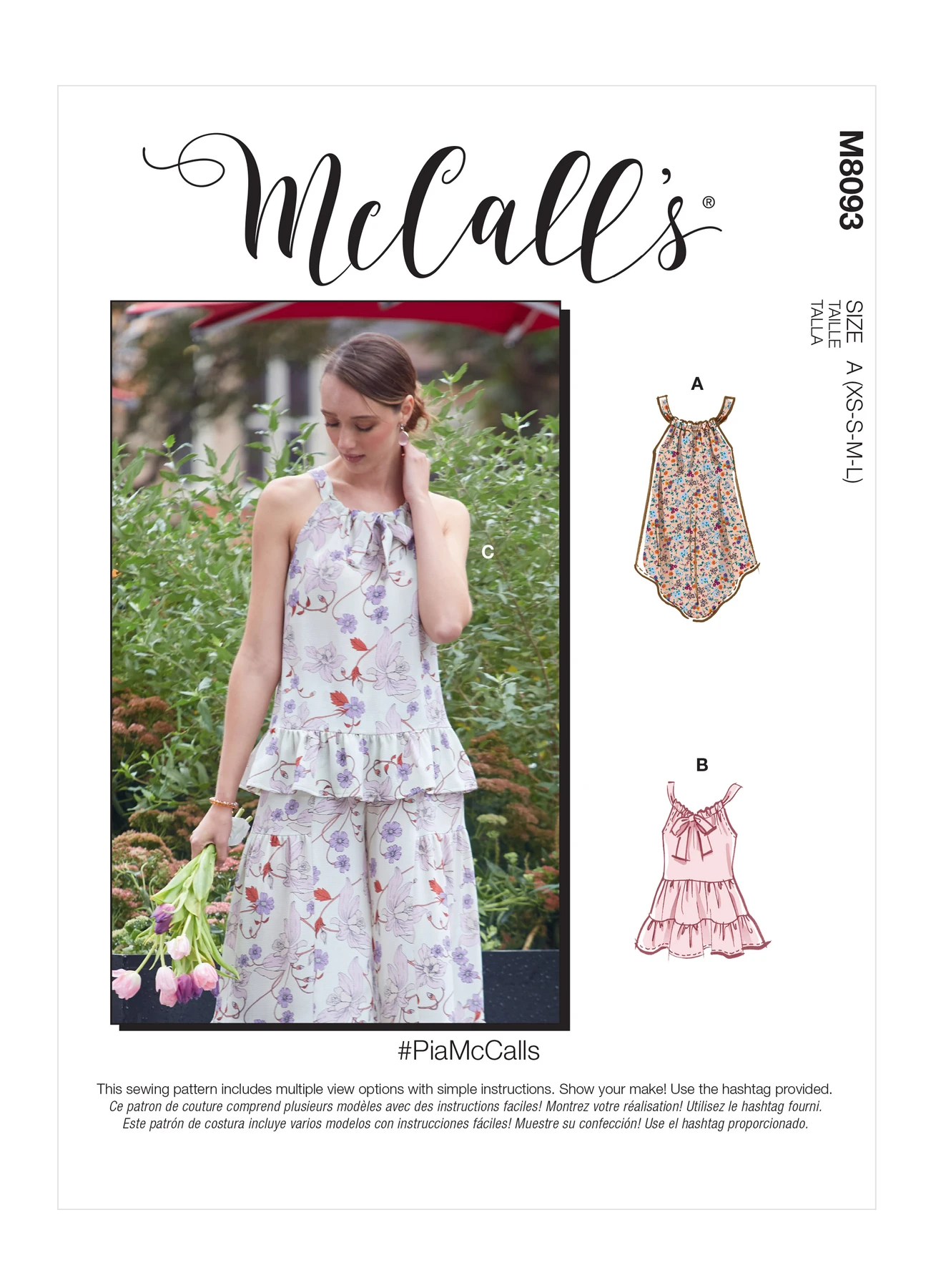 McCall's Sewing Pattern Misses' Tops (PDF) 402 McCall's Sewing Pattern Misses' Tops (PDF)