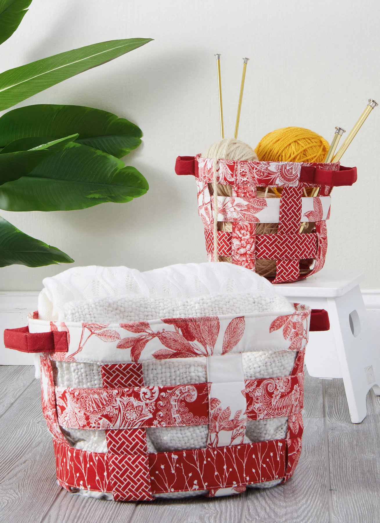 Simplicity Sewing Pattern Fabric Baskets by Carla Reiss Design 4 Simplicity Sewing Pattern Fabric Baskets by Carla Reiss Design