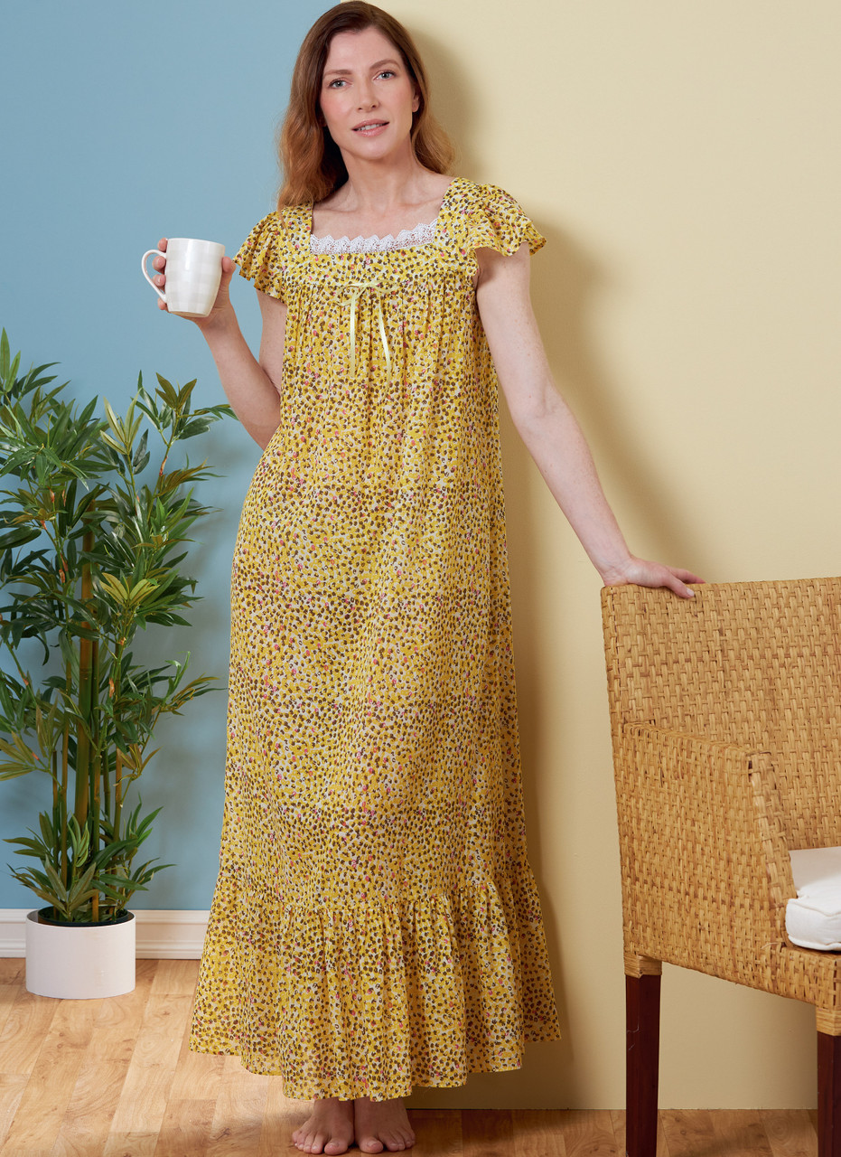 Butterick Sewing Pattern Misses' Top, Nightgowns and Shorts (PDF) 2 Butterick Sewing Pattern Misses' Top, Nightgowns and Shorts (PDF)