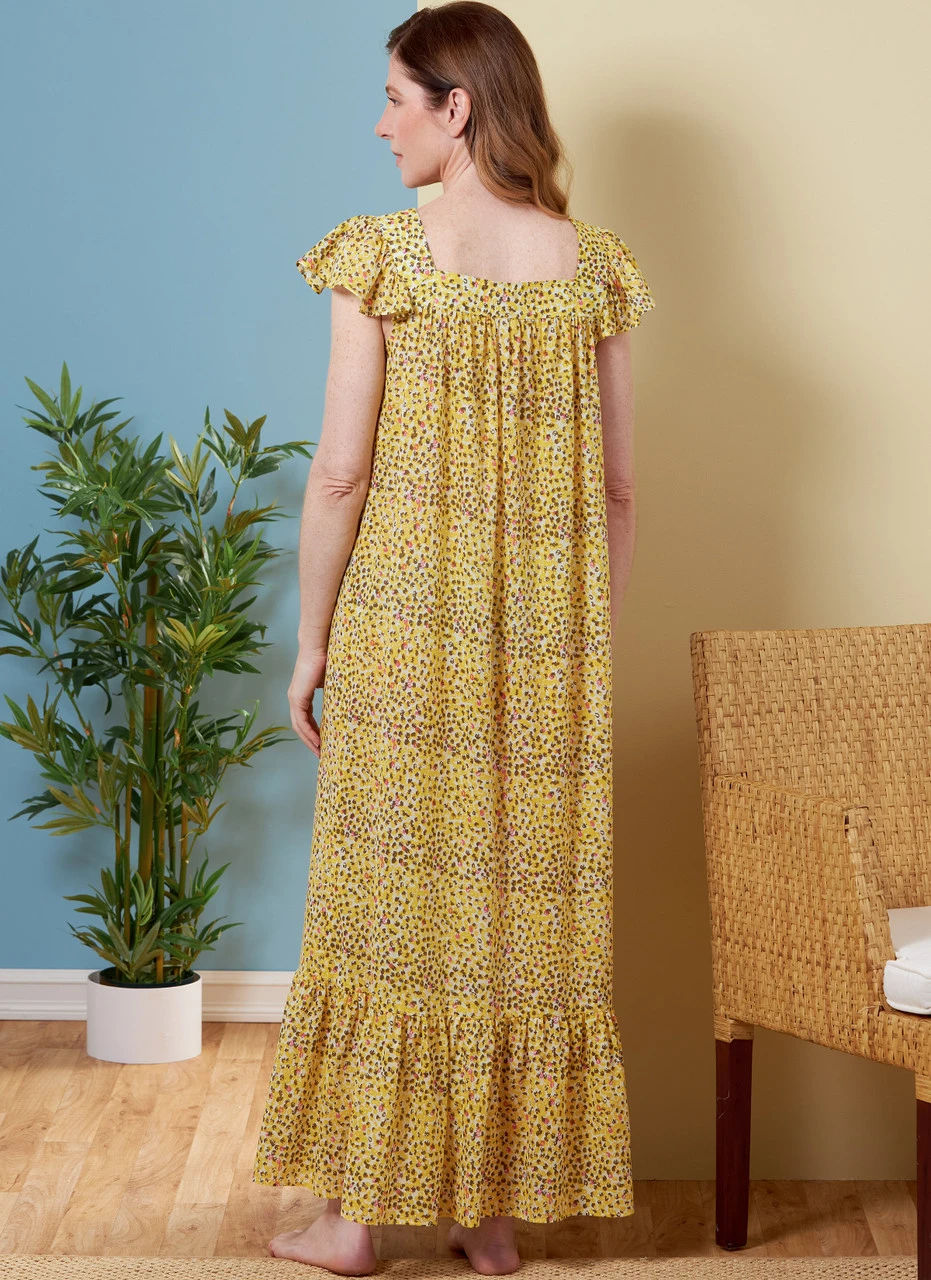 Butterick Sewing Pattern Misses' Top, Nightgowns and Shorts (PDF) 6 Butterick Sewing Pattern Misses' Top, Nightgowns and Shorts (PDF)