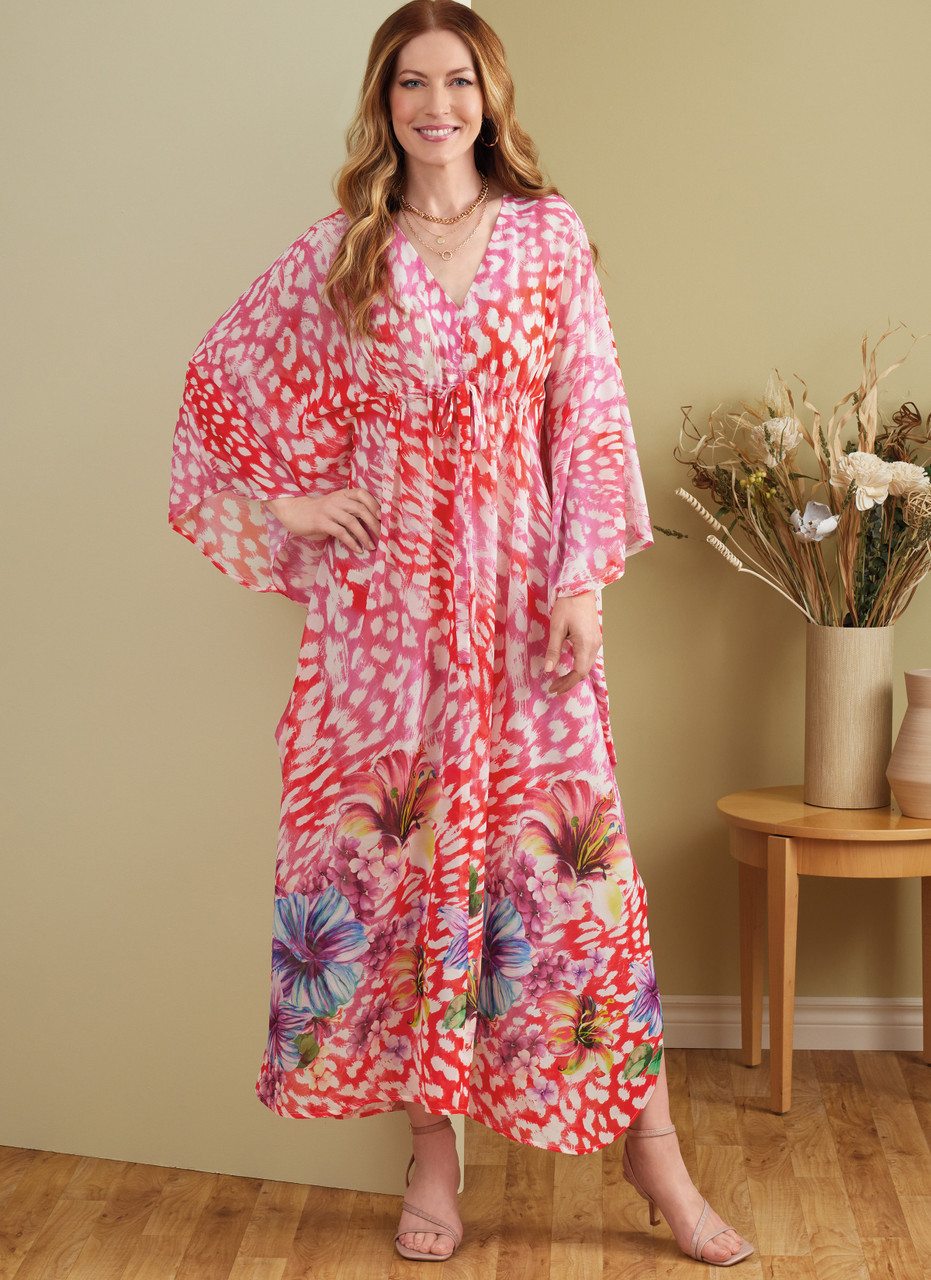 Butterick Sewing Pattern Misses' Caftan (PDF) 2 Butterick Sewing Pattern Misses' Caftan (PDF)