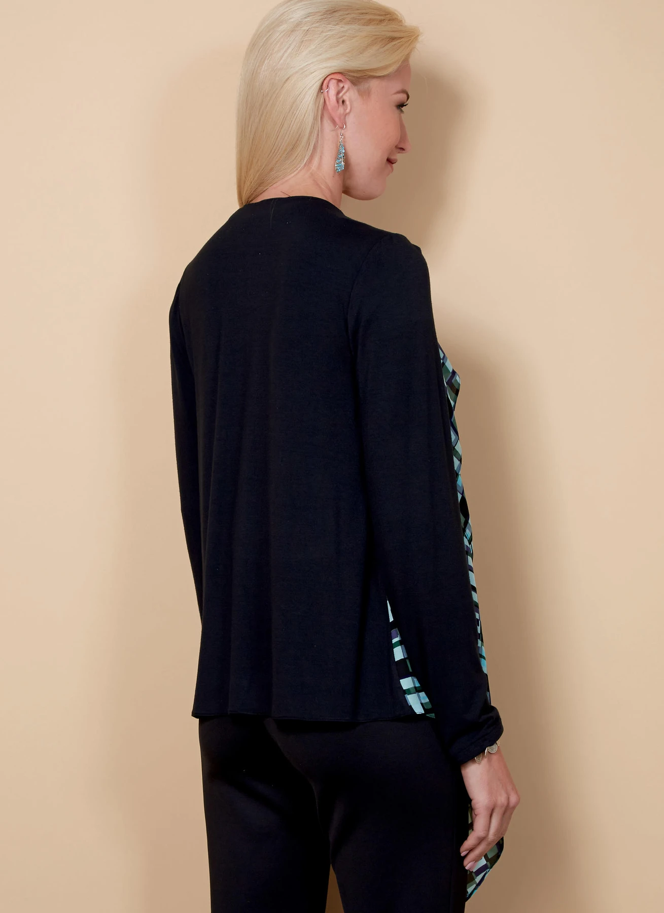 Butterick Sewing Pattern Misses' Cascade-Collar Knit Jacket (PDF) 7 Butterick Sewing Pattern Misses' Cascade-Collar Knit Jacket (PDF)