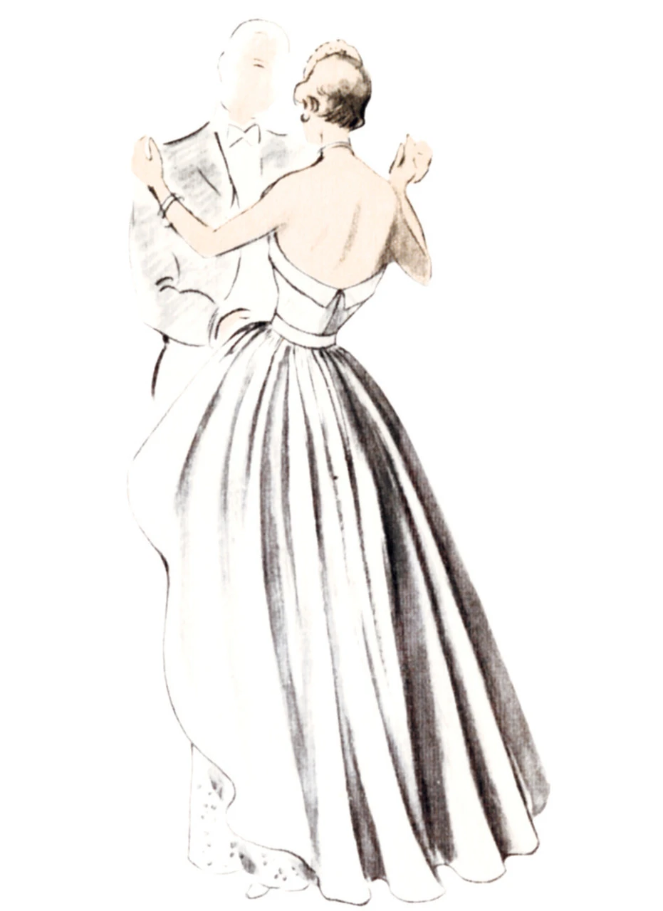 Vogue Patterns 1940s Misses' Evening Dress (PDF) 3 Vogue Patterns 1940s Misses' Evening Dress (PDF)