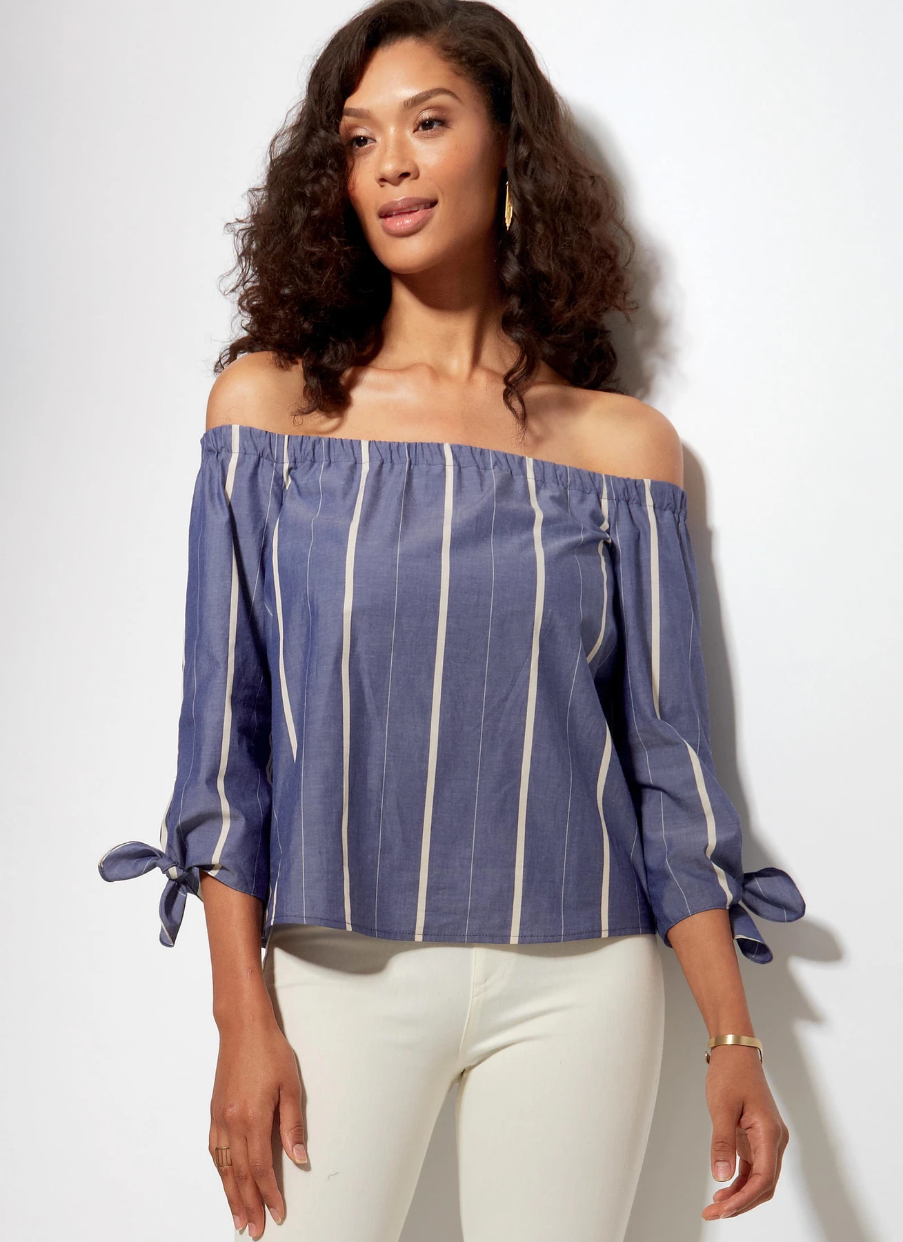 McCall's Sewing Pattern Misses' Off-the-Shoulder Tops, Tunic and Dress (PDF) 2 McCall's Sewing Pattern Misses' Off-the-Shoulder Tops, Tunic and Dress (PDF)