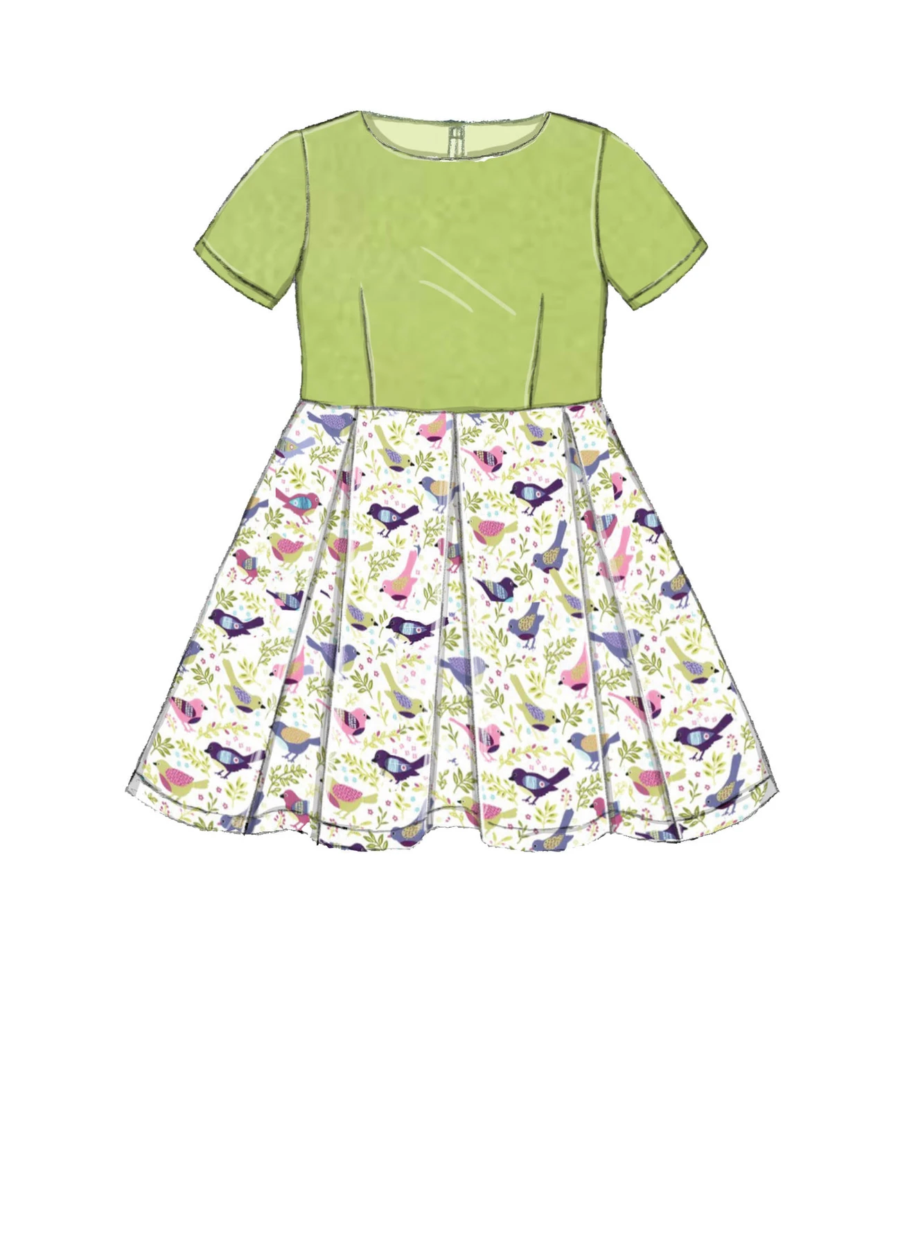 McCall's Sewing Pattern Children's/Girls' Dresses and 18" Doll Dress (PDF) 3 McCall's Sewing Pattern Children's/Girls' Dresses and 18" Doll Dress (PDF)