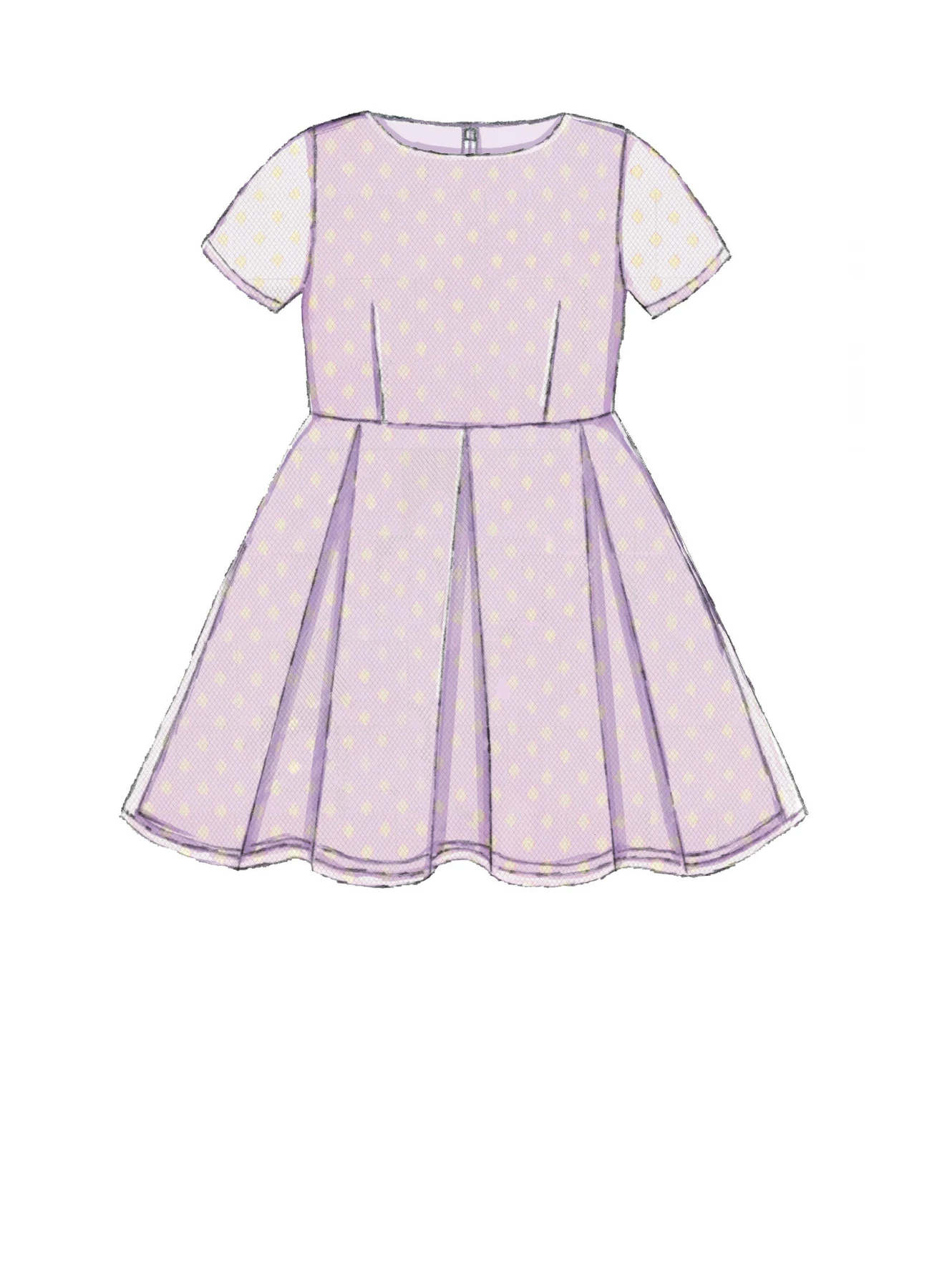 McCall's Sewing Pattern Children's/Girls' Dresses and 18" Doll Dress (PDF) 6 McCall's Sewing Pattern Children's/Girls' Dresses and 18" Doll Dress (PDF)