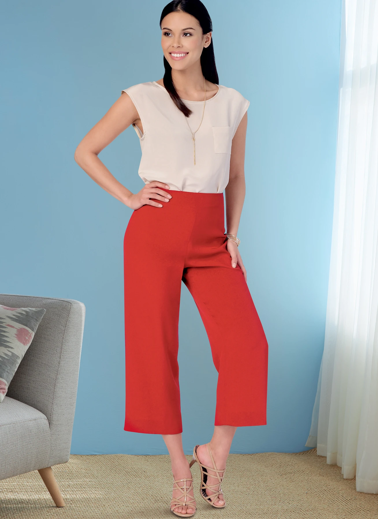 Butterick Sewing Pattern Misses' No-Side-Seam Shorts, Capris & Pants 2 Butterick Sewing Pattern Misses' No-Side-Seam Shorts, Capris & Pants