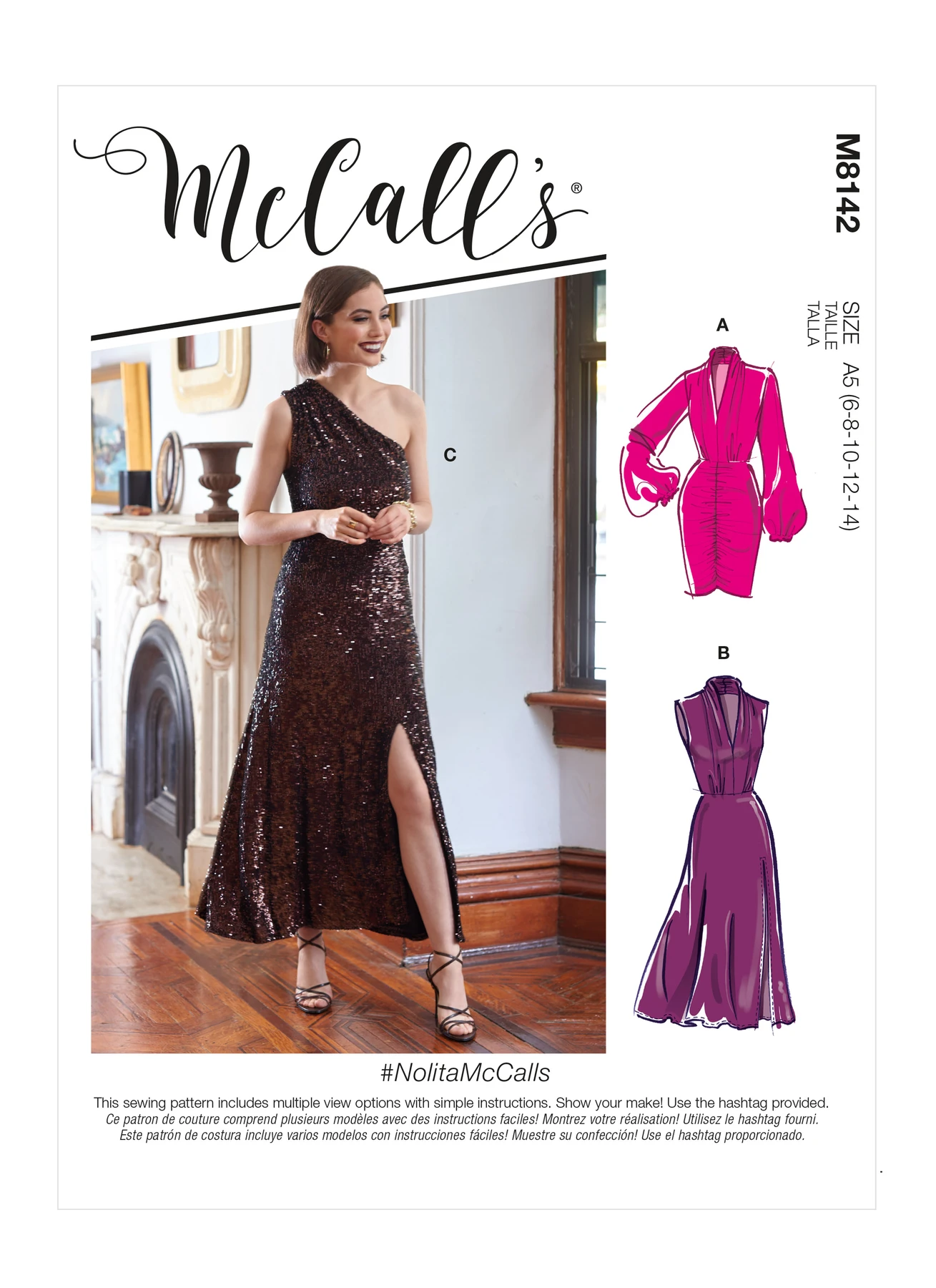 McCall's Sewing Pattern Misses' Dresses 1 McCall's Sewing Pattern Misses' Dresses