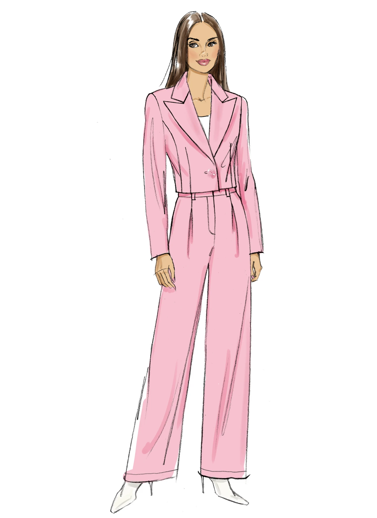 Butterick Sewing Pattern Misses' Jacket, Skirt, and Pants 3 Butterick Sewing Pattern Misses' Jacket, Skirt, and Pants